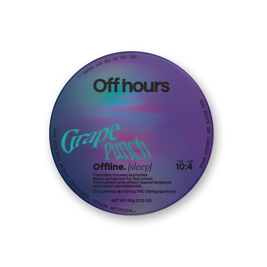 Photograph of Product: Offline | 10ct. Gummies | Off Hours