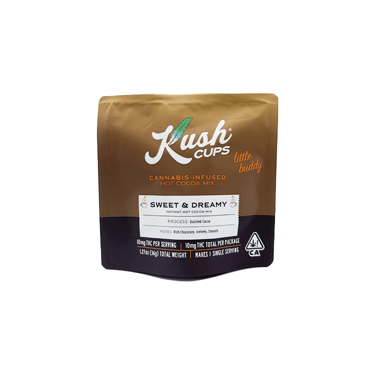 Photograph of product: Kush Cups Coffee - Sweet & Dreamy Hot Cocoa Mix - 10mg