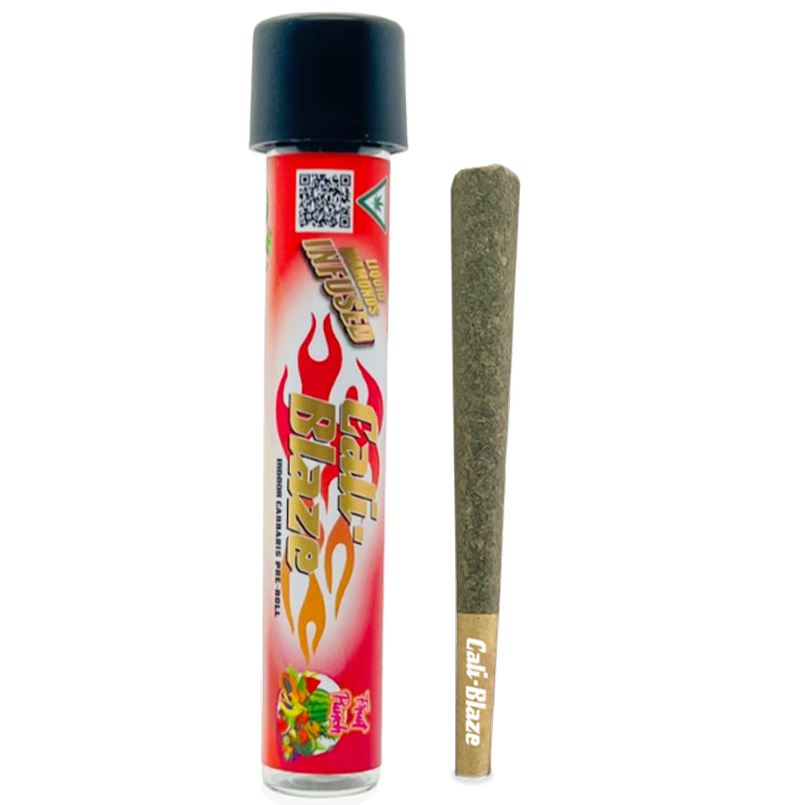 Photograph of product: Fruit Punch 1.2g Diamond Infused Pre-roll (H)
