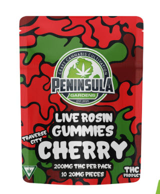 Photograph of product: PG | Cherry Rosin Gummies | 200mg (AU)