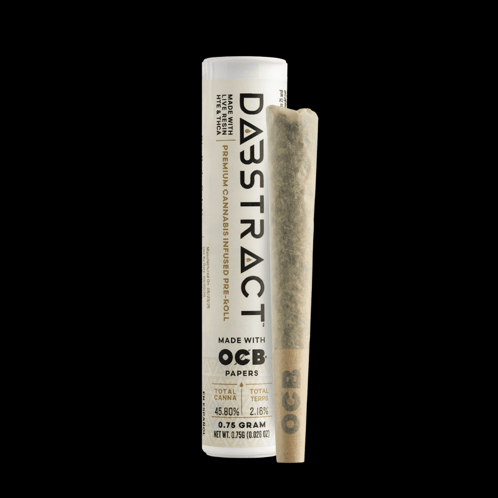 Photograph of product: Dabstract Miss Citron (H) Infused Pre-Roll 0.75g