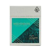 Photograph of product: Play - 1:1 CBD:TH-oui - 1g (S) - Weekenders