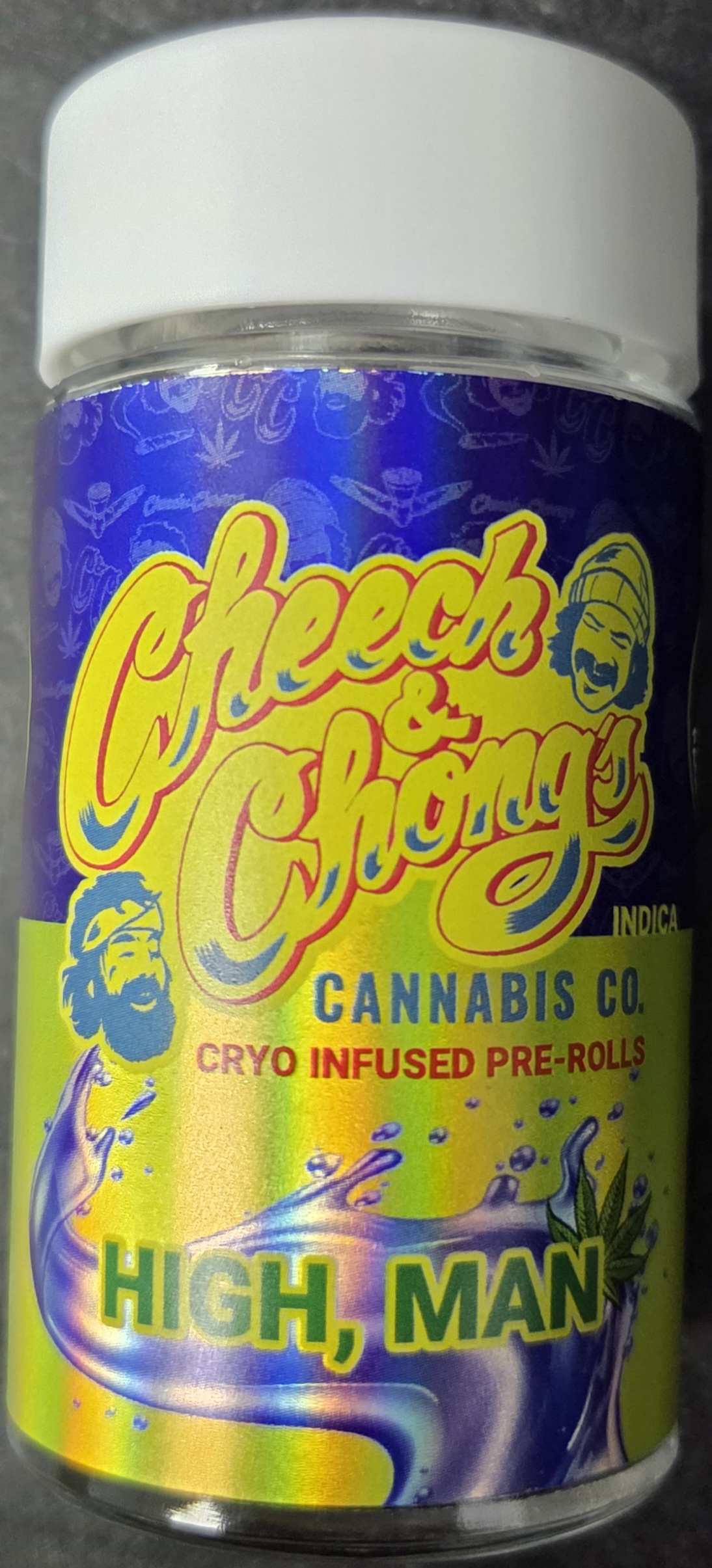Photograph of product: Cheech & Chong - High Man - x 6 Infused Preroll Pack