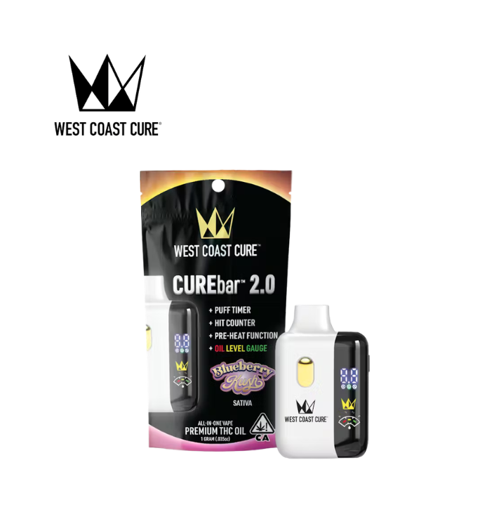 Photograph of product: BLUEBERRY KUSH 1G CUREBAR 2.0 ALL IN ONE