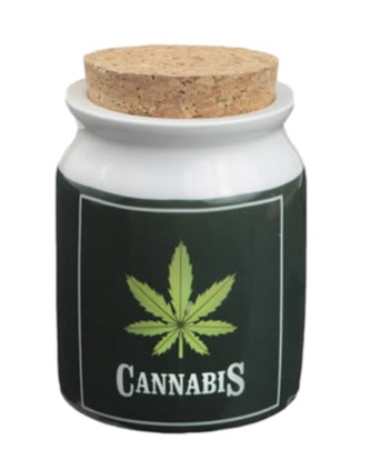 Photograph of product: Oui'd Leaf Stash Jar