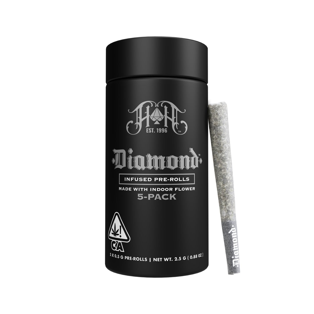 Photograph of product: Blue Samurai #17 | Oui'd - Diamond TH-ouiA-Infused Pre-Rolls - 2.5G 5-Pack