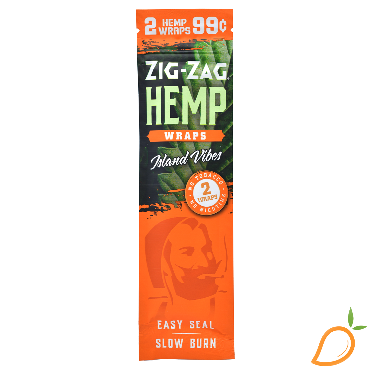 Photograph of product: 2pk Island Vibes Hemp Wrap Zig Zag