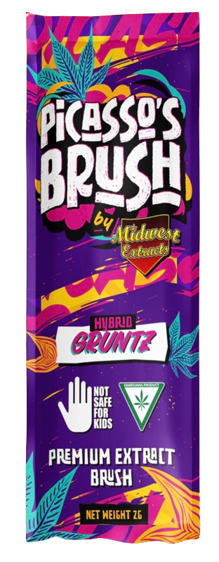 Photograph of product: Picasso's Brush | Gruntz Live Resin Brush