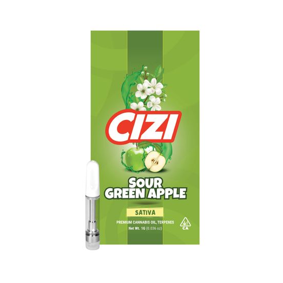 Photograph of product: Sour Green Apple - Cartridge - 