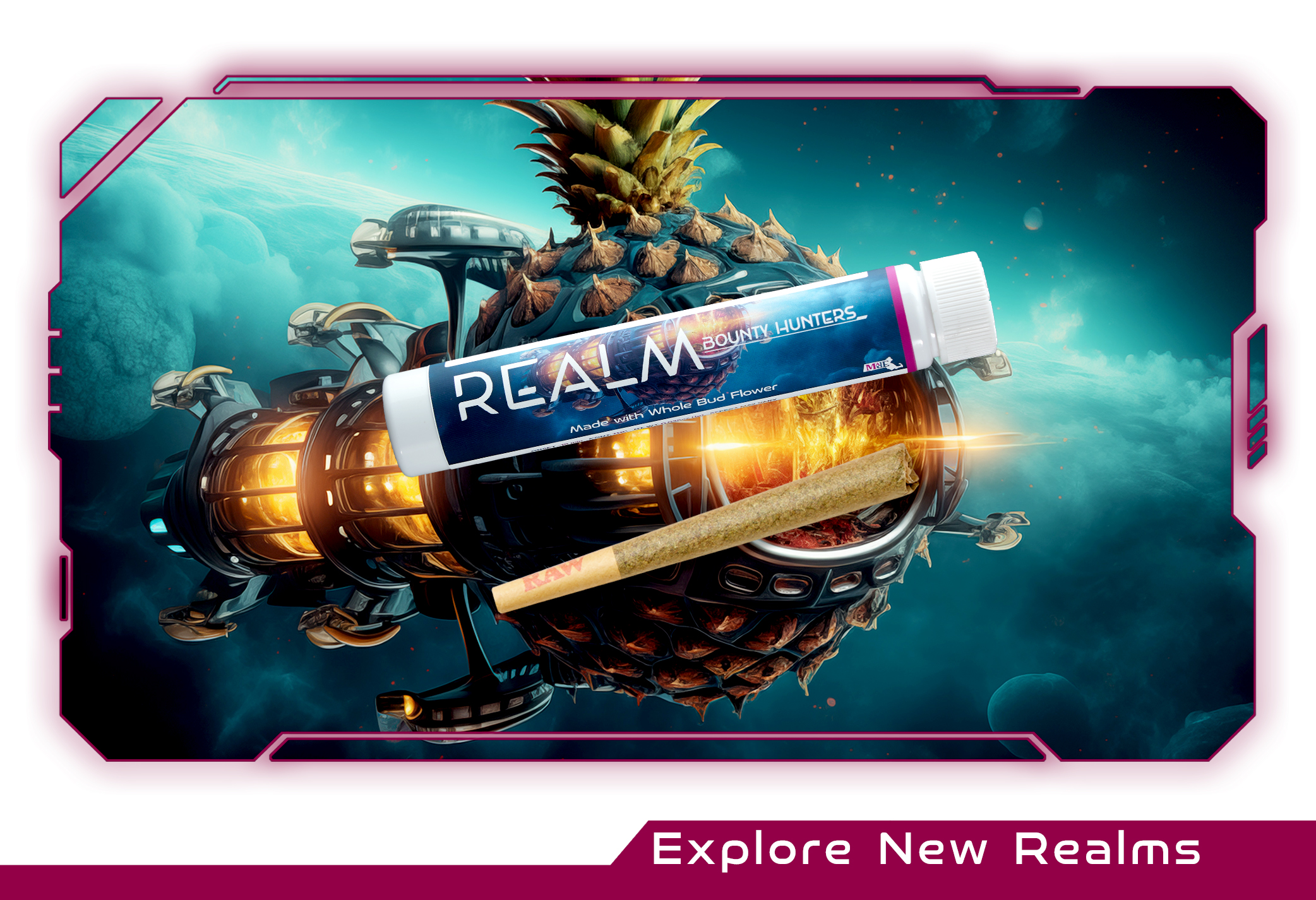 Photograph of product: 1g California Octane Bounty Hunters Pre-Roll | TAX INCLUDED