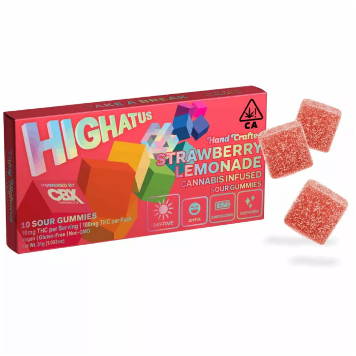 Photograph of product: STRAWBERRY LEMONADE SOUR GUMMIES