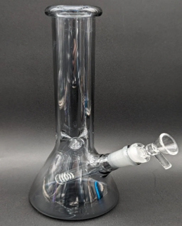 Photograph of product: Glass Water Pipe l Iridescent Mini Bong l Assorted Colors