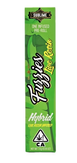 Photograph of product: Nebula (H) Live Resin INFUSED PREROLL 1.5g - Fuzzies