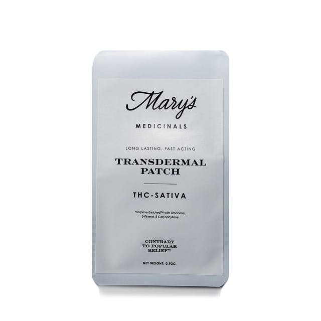 Photograph of Product: Mary's Medicinals THC Sativa Patch 20mg
