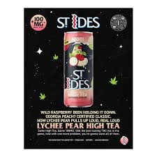 Photograph of product: St Ides | Pear Lychee Tea | 12oz High Tea 100mg