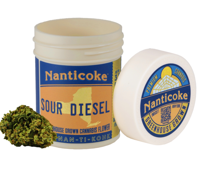 Photograph of product: Nanticoke | 3.5g Premium Flower | Sour Diesel