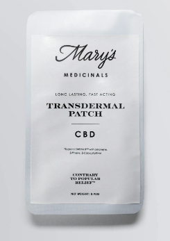 Photograph of product: MARY'S MEDICINALS PATCH CBD 10MG