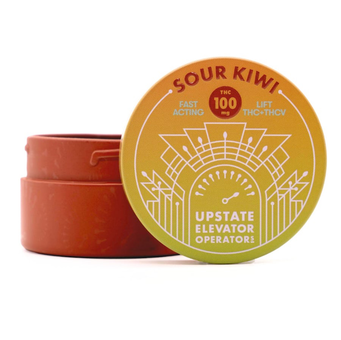 Photograph of product: Sour Kiwi | 5mg TH-oui+TH-ouiV (20ct)