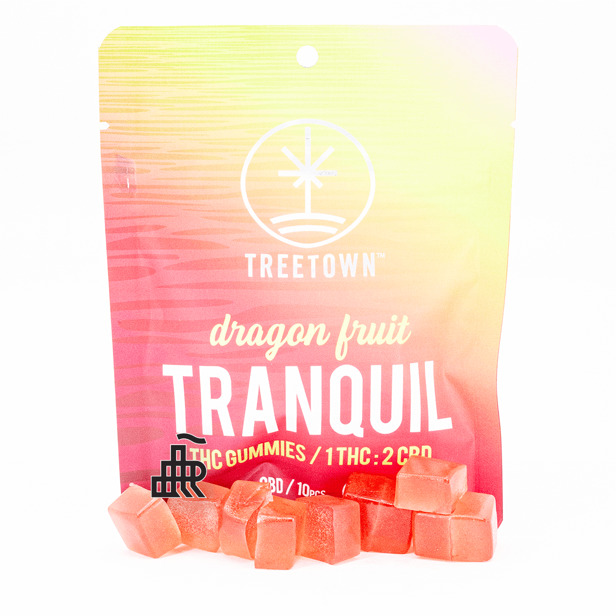 Photograph of product: Dragonfruit | Tranquil | 1:2 Thc:Cbd | 10pc