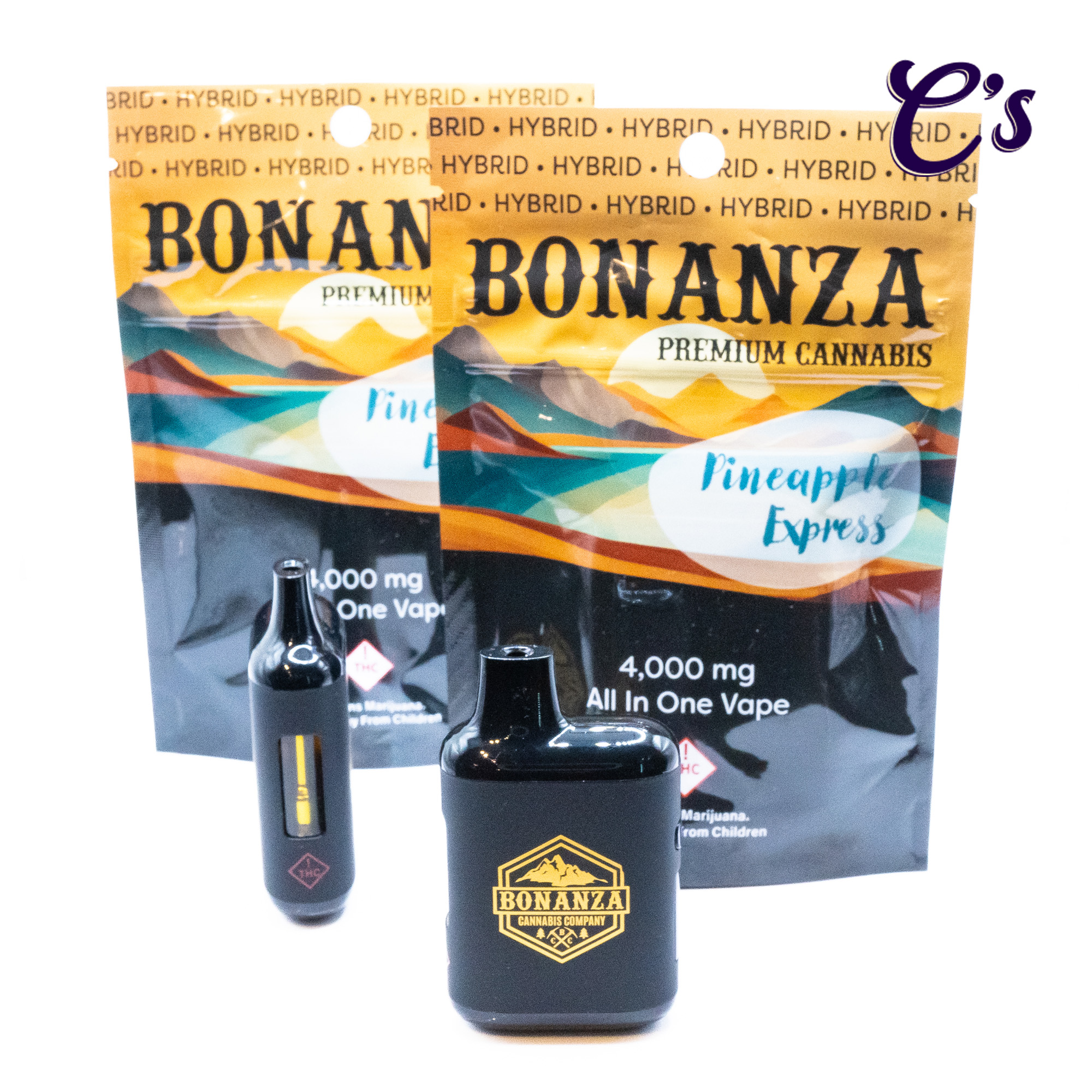 Photograph of product: Bonanza | Disposable 4g Cart (H) Wedding Cake 4g