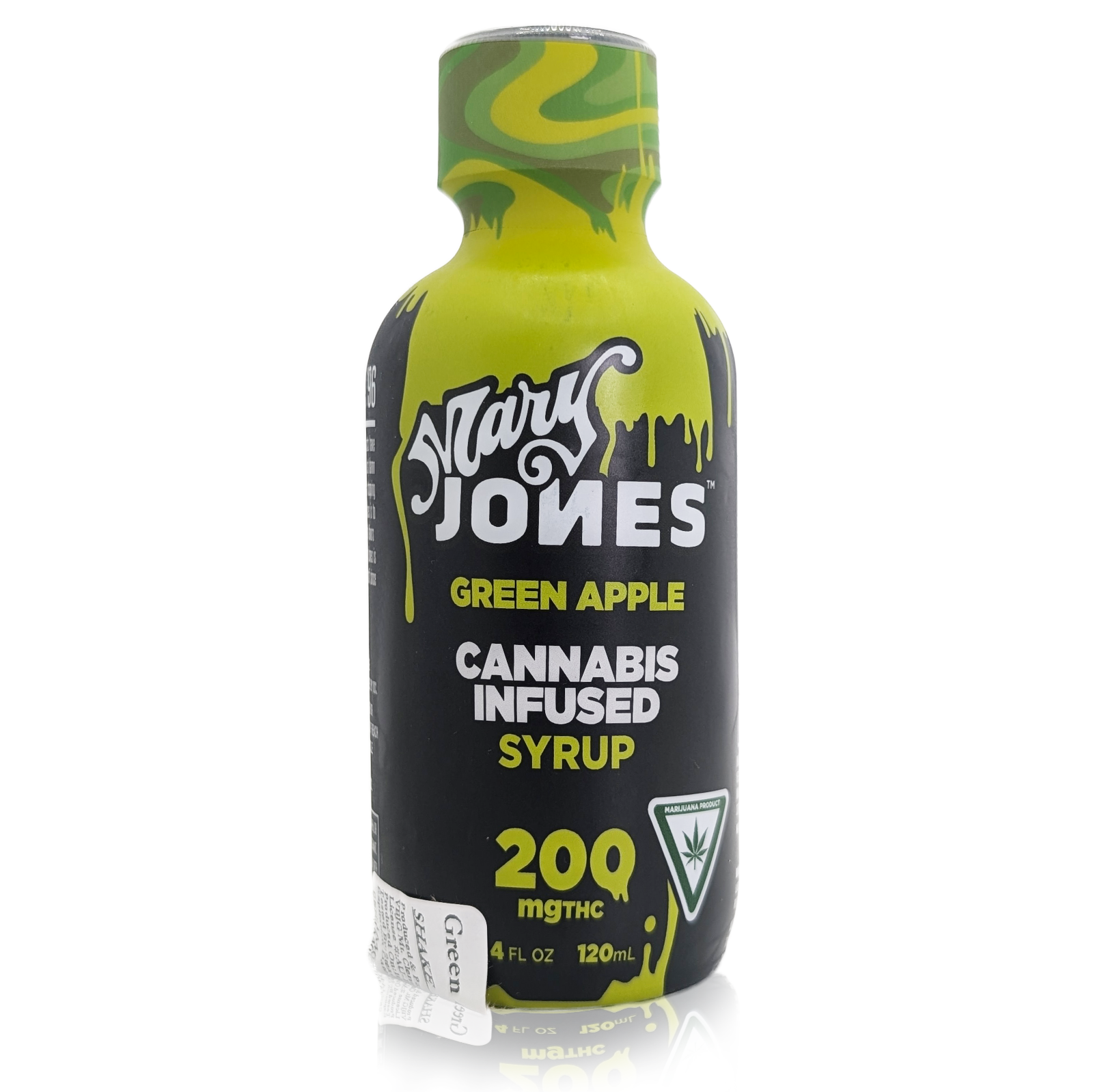 Photograph of product: MARY JONES - GREEN APPLE - 200MG SYRUP