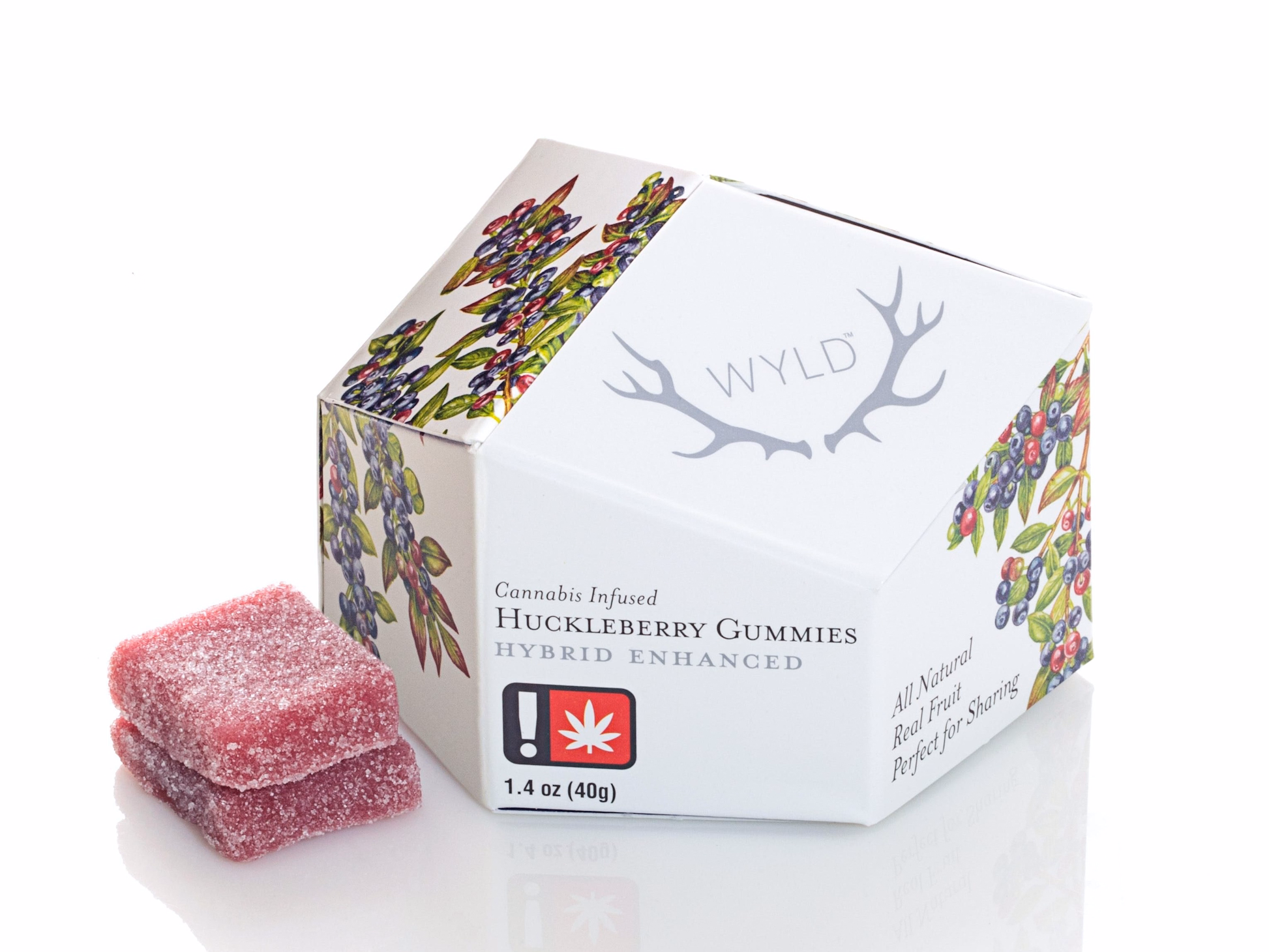 Photograph of product: Wyld - Huckleberry Gummies 10ct