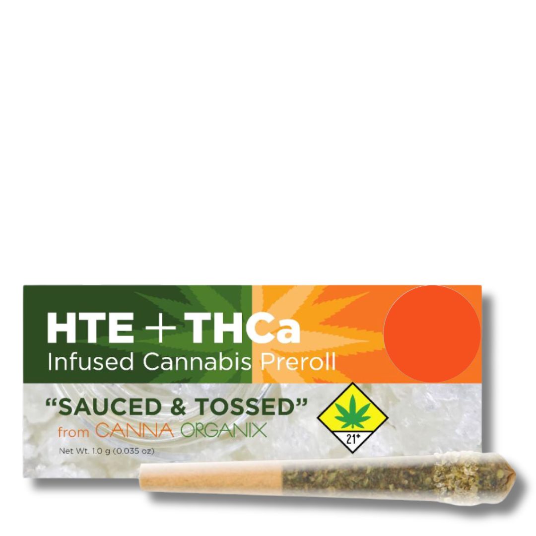 Photograph of product: Blue Lobster 2x0.5g Sauced And Tossed (Canna Organix)