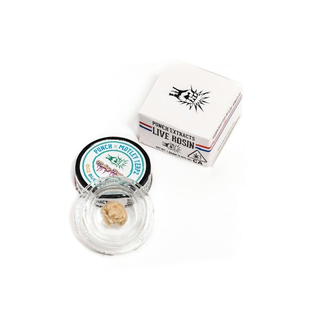 Photograph of product: OGZ Burzt | Live Rosin Cold Cure Badder 1g | T4 - 