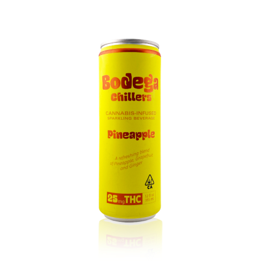 Photograph of product: PINEAPPLE [SPARKLING BEVERAGE] 25MG