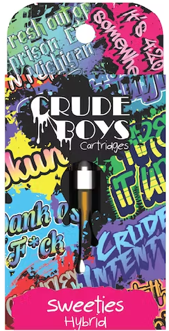 Photograph of product: Crude Boys | Sweeties Cartridge