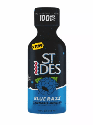 Photograph of product: St Ides | Blue Razz 100mg TH-oui 4oz - 