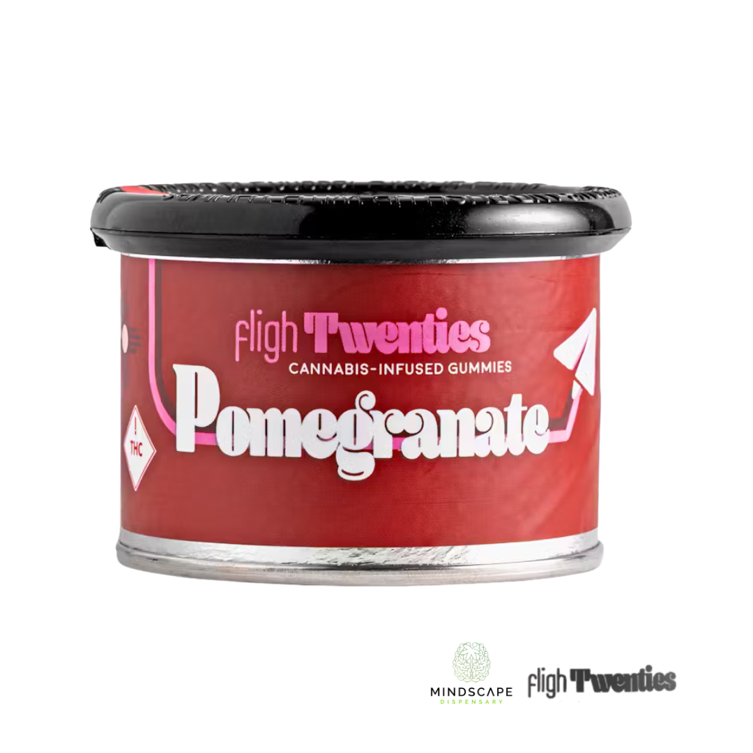 Photograph of product: Fligh Pomegrante Gummies