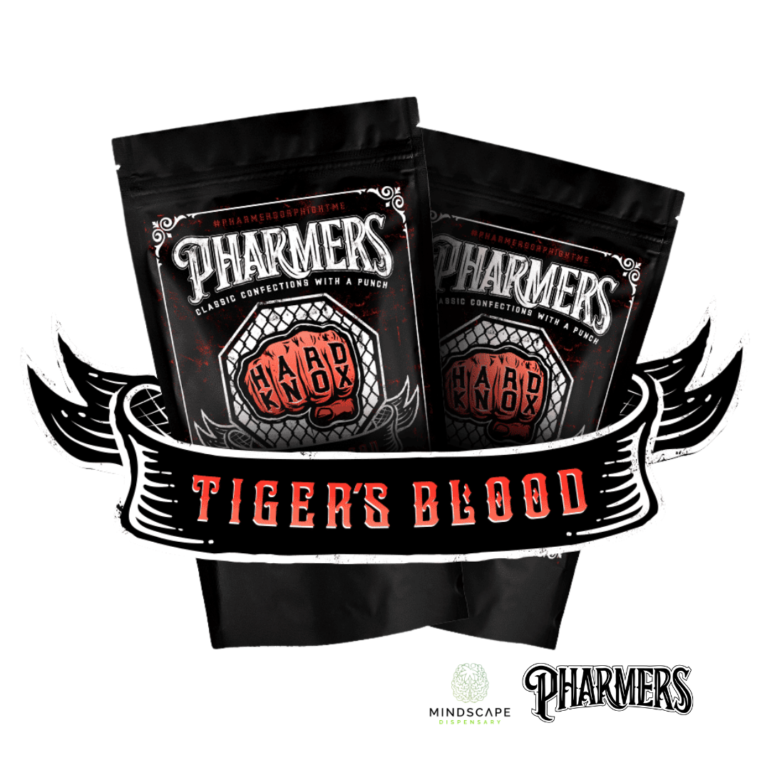 Photograph of product: Pharmers Hard Knox Tigers Blood 100mg