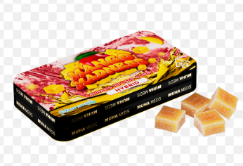 Photograph of product: MANGO MADNESS 100MG 10 PACK au chocolat ROSIN GUMMIES - 100 MG - 10 PACK