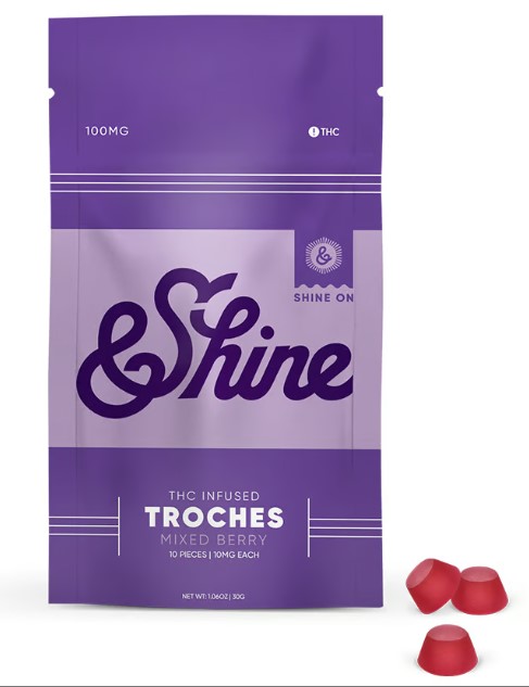 Photograph of product: Mixed Berry | 10mg Troches | 10pk (100mg)