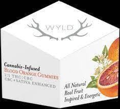 Photograph of product: WYLD - Blood Orange 100:100mg TH-oui:CDC