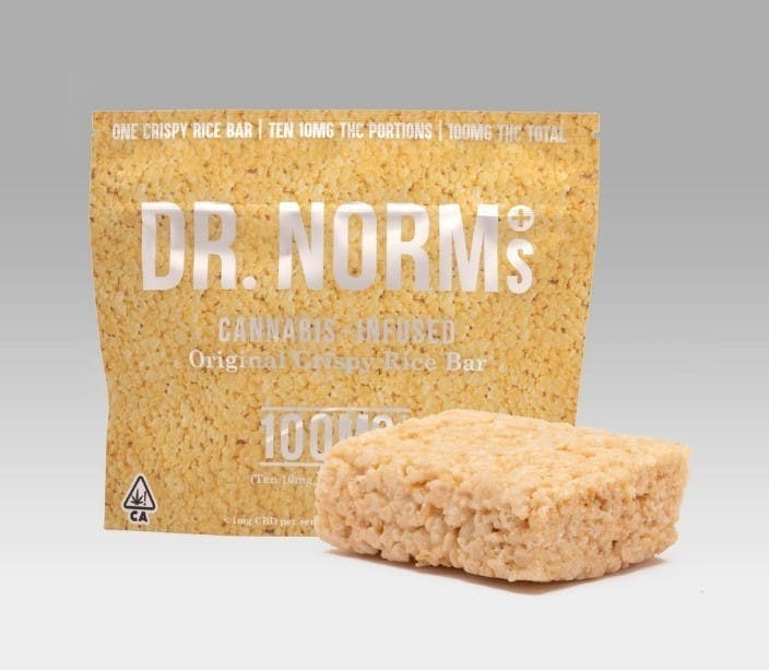Photograph of product: Dr Norms - ORIGINAL - CRISPY RICE BAR - 10 items