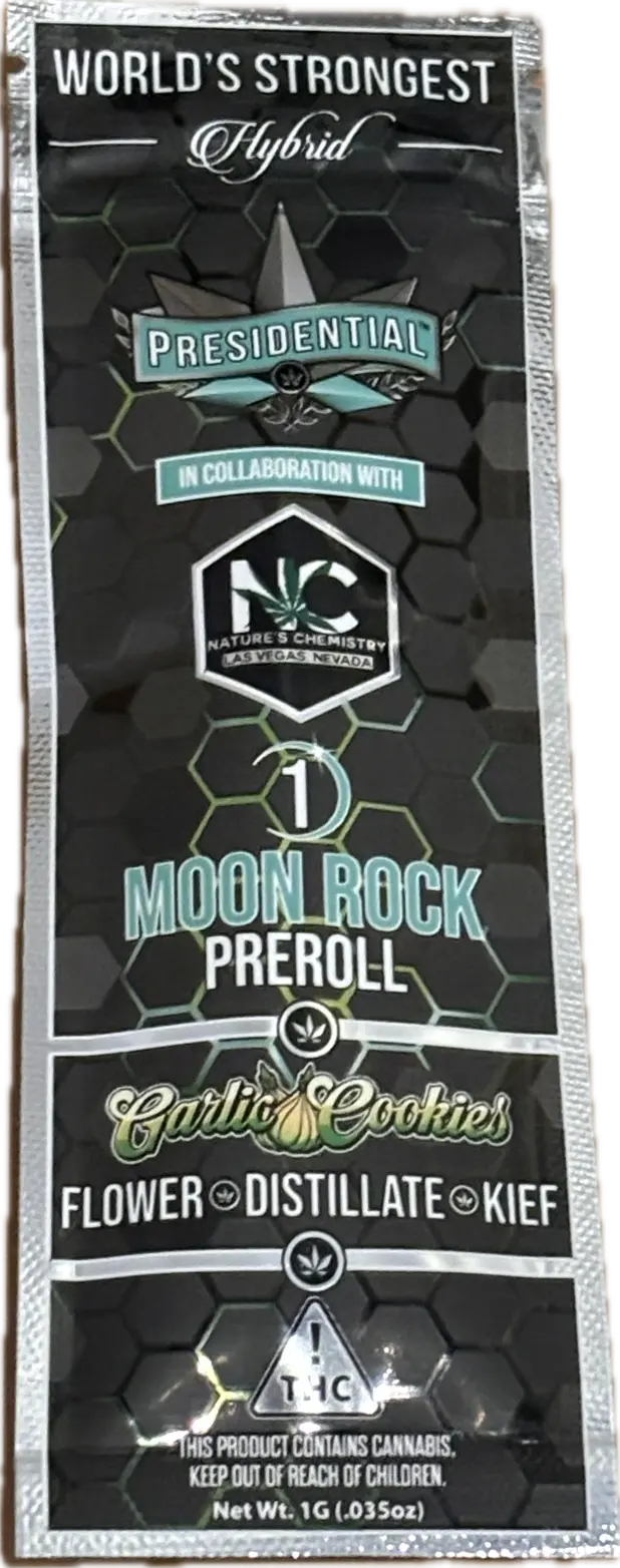 Photograph of product: Presidential - Infused Preroll - Garlic Cookies (I)
