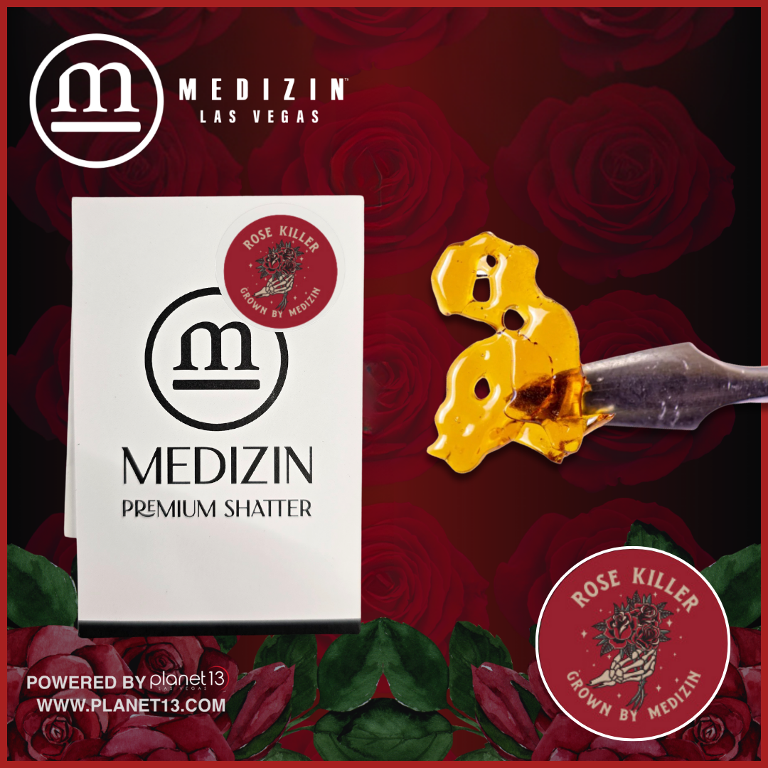 Photograph of product: Rose Killer .5g Shatter