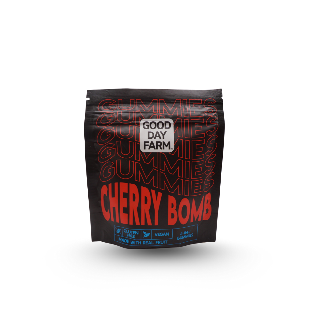 Photograph of product: GDF | Cherry Bomb | Gummies | 400mg