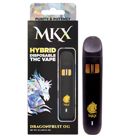 Photograph of product: MKX Dragonfruit OG Disposable Vape Rec