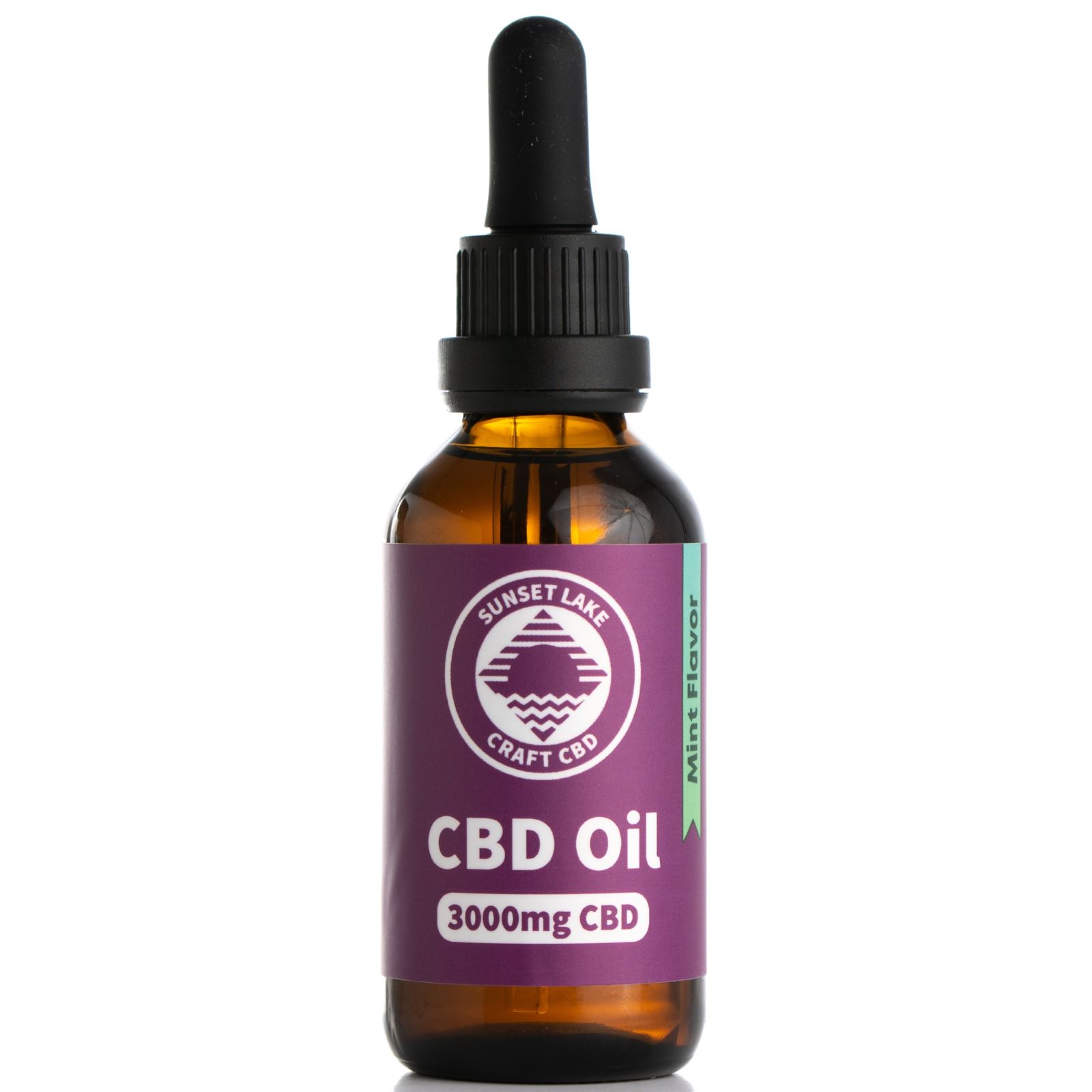Photograph of product: SL CBD | 3000mg Mint Full Spectrum Tincture