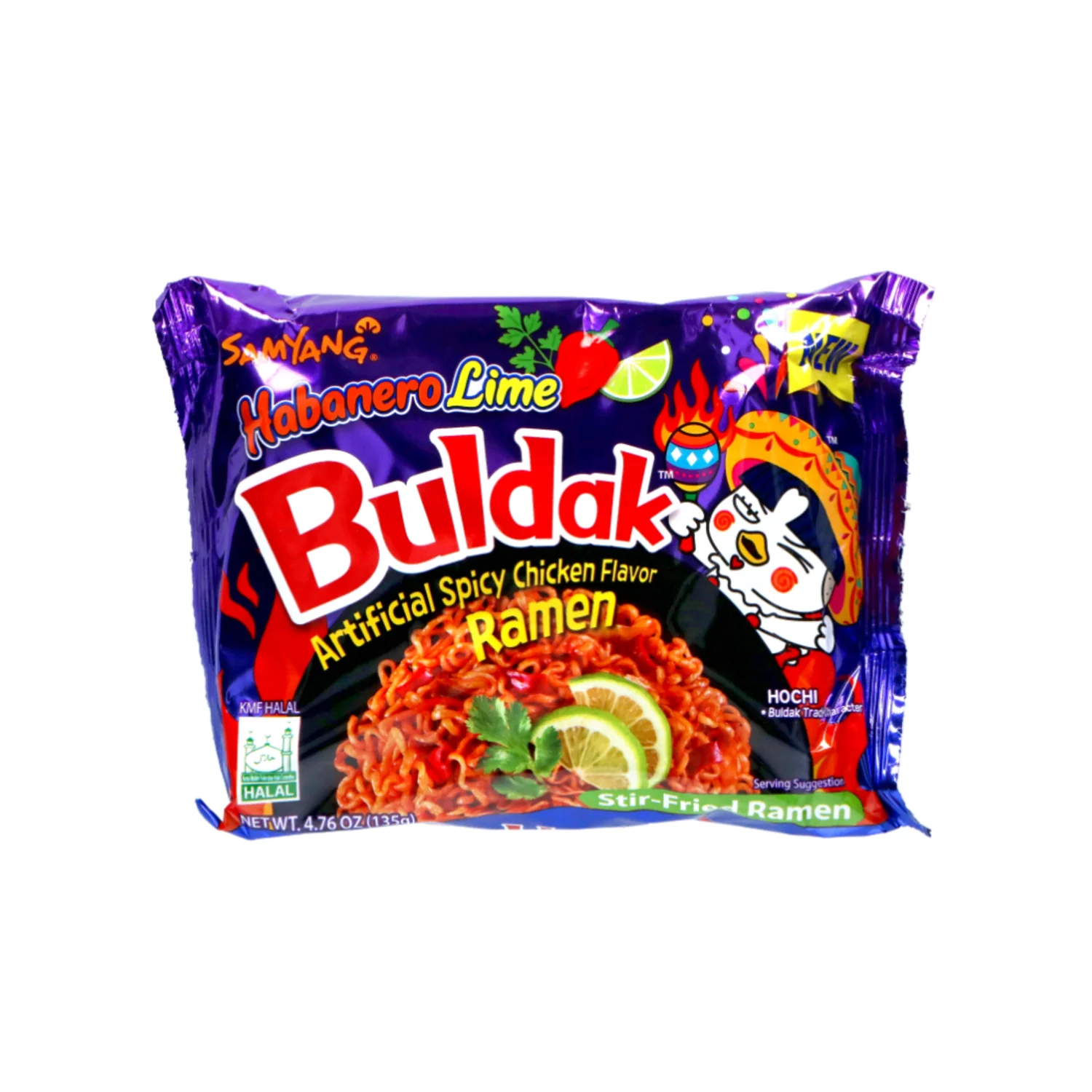 Photograph of product: Buldak Ramen | Habanero Lime
