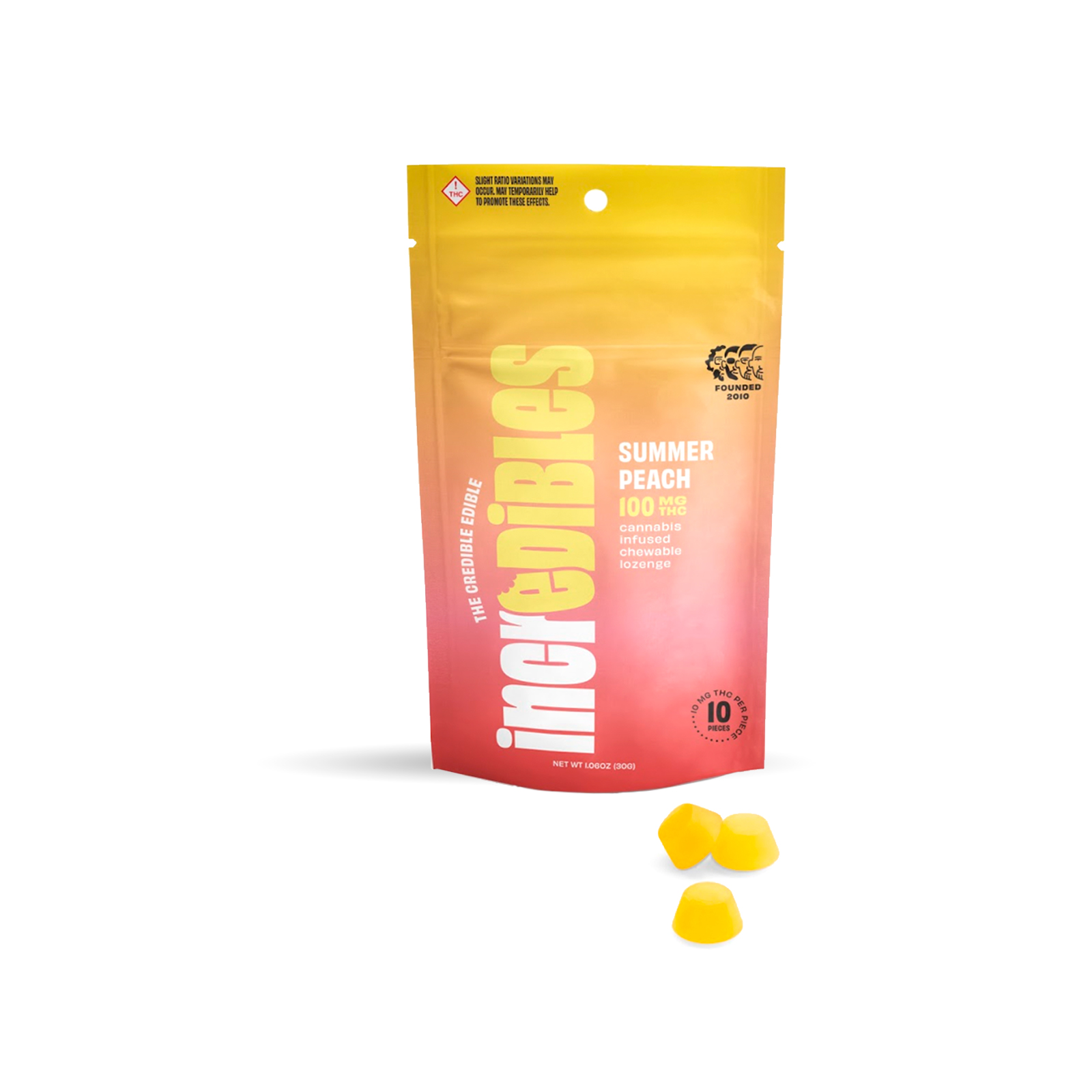 Photograph of product: Summer Peach Chewable Lozenges