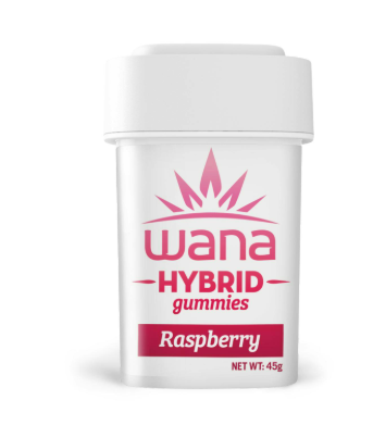 Photograph of product: Wana - Gummies - Raspberry (100mg)