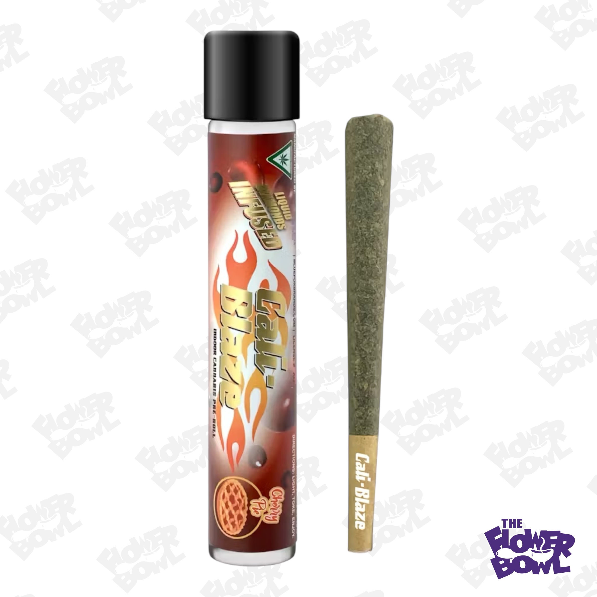 Photograph of product: AU Cali-Blaze: Cherry Pie 1.2g Infused Preroll