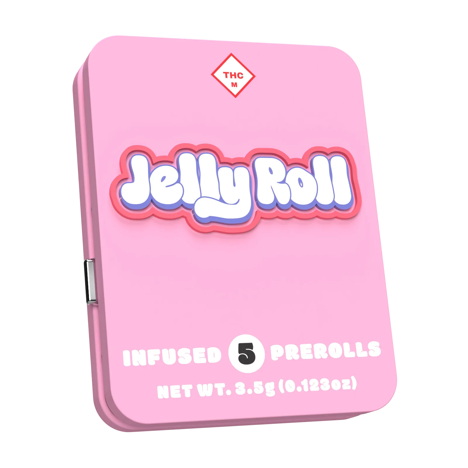 Photograph of product: JELLY ROLL - PREROLL INFUSED - 0.7G - 5PK - TROPICAL PUNCH - HYBRID