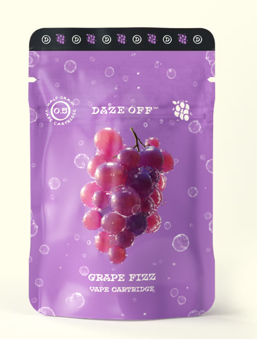 Photograph of product: Daze Off - Cartridge - Grape Fizz (H)