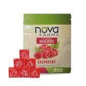 Photograph of product: Raspberry Bites (H) 20pk 5mg I Nova Farms