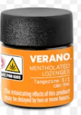 Photograph of product: Verano - Tangerine Mints 1:1  - 20Pack 100MG CBD | 100MG TH-oui